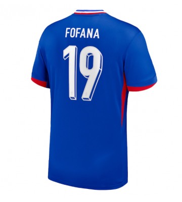 Francia Youssouf Fofana #19 Primera Equipación Eurocopa 2024 Manga Corta